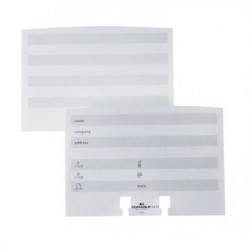 DURABLE 2419 02 REFILL PACK FOR 2412 TELINDEX (100CARDS/BOX)